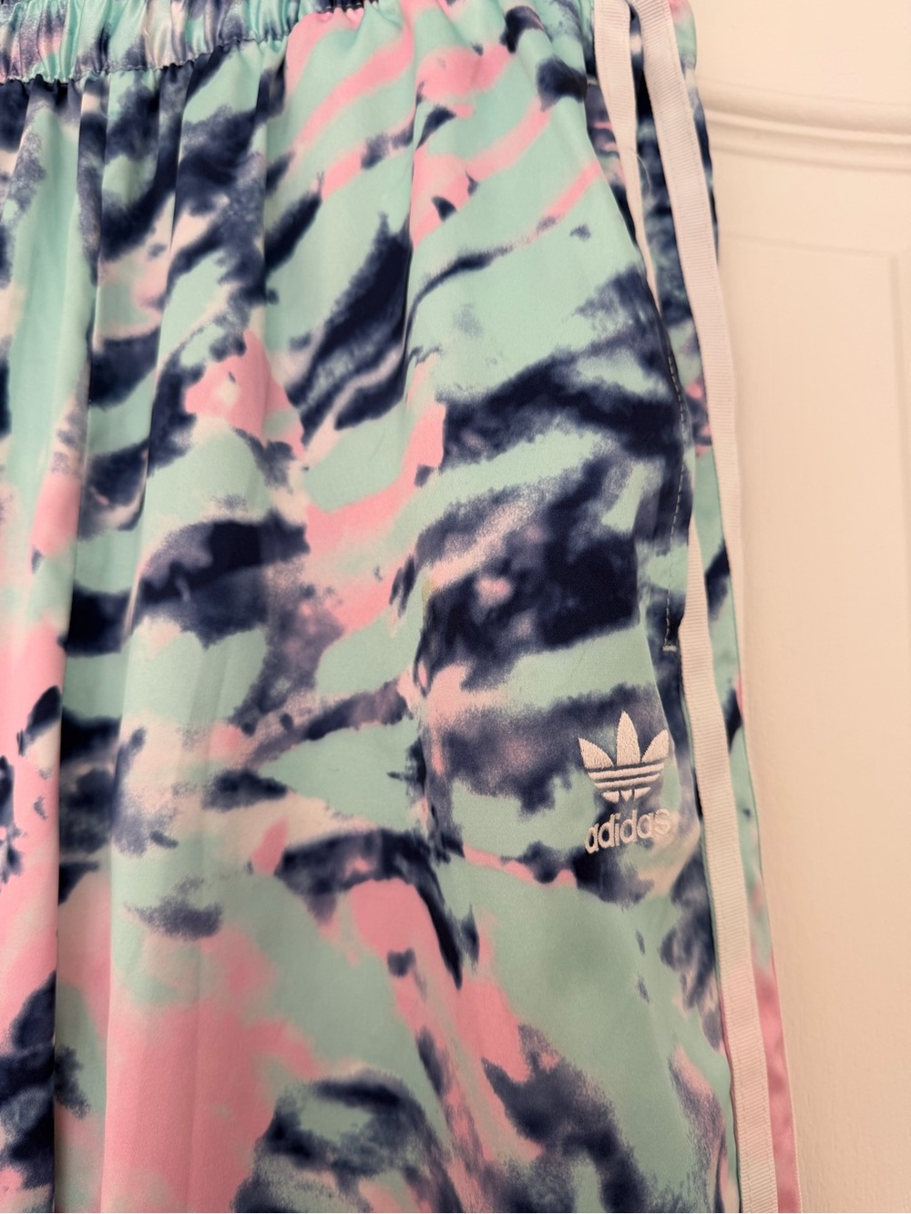 Adidas Wide Leg Satin